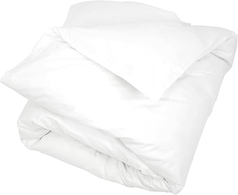 Cotton Duvet Cover 220 X 240 Cm White Amazon De Kuche Haushalt