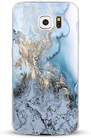 Golbsky Samsung Galaxy S6 Edge Plus Case Clear Soft TPU Fashionable Print Back Cover (6)