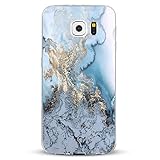 Golbsky Samsung Galaxy S6 Edge Plus Case Clear Soft TPU Fashionable Print Back Cover (6)