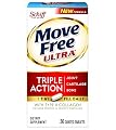 Move Free Ultra UC-II Collagen and Hyaluronic Acid Joint Supplement, 30 Count (Pack of 3)