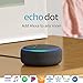 Echo Dot (3rd Gen) - Smart speaker with Alexa - Charcoal