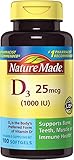 Nature Made, Vitamin D3 1,000 I.u. Liquid Softgels, 100-Count