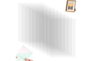 ASOFELK 50PCS Heat Resistant Clear Acetate's Sheets, 4.3x6.3-Inch Transparent Plastic Acetate Sheets for Card Making, Thin Acetate Sheetsfor Cricut/Printing/Cake Wraps