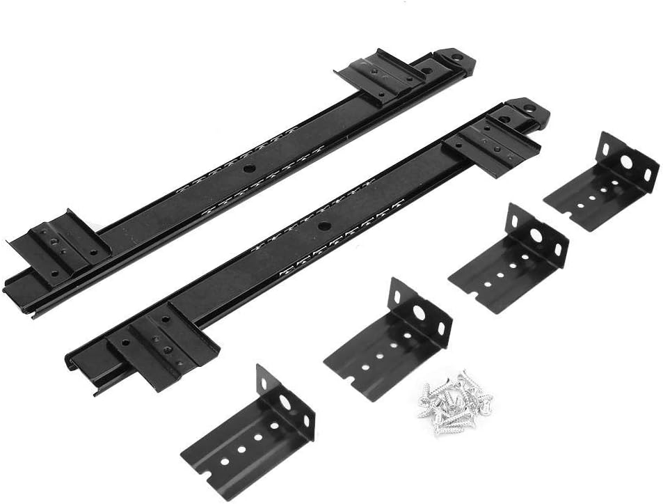 2Pcs Keyboard Dedicated Slide Rails Thickened Cold Rolled Steel