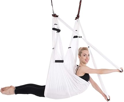 Amazon.com: W.zz Yoga Hammock Set Aerial Silk Yoga Set Safe ...