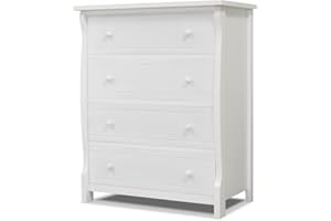 Sorelle Furniture Princeton Baby Dresser – Nursery Storage with Drawers, Kids Bedroom, Furniture for Child’s & Infant – White