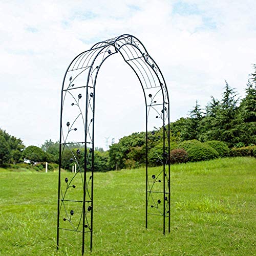 Awningcranks Rosenbogen Metall Romantische Deko Gartenbogen Metall Gartenbögen für Hochzeit Brautparty Prom Dekoration… – Bild 7
