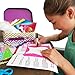 ARTIKA Owl Themed Kids Sewing Kit with Booklet, Stencil & Travel Case