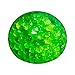 Odditeezz 35435 Beadiballz Squeezy Toy Ball, Anti-Stress Ball for Squishy and Kneading, Filled Slime Ball, Ball for Children Aged 3 and Above, Green Slime Ball, Approx. 10 cm Diameter, Polka Dot