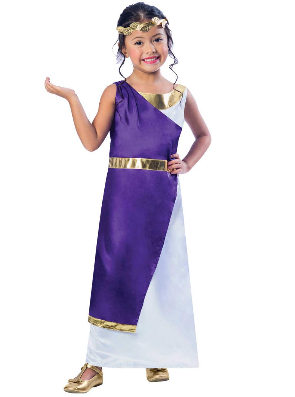 amscan Child Roman Girl Costume (Age 9-10 years)