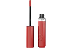 L’Oréal Paris Infallible Lacque Resistance Liquid Lipstick, Shine Finish, Hydrating, Long-Lasting, Transfer-proof, Worth It M