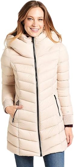 soia and kyo hooded puffer coat