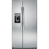 GE GSE25HSHSS 25.4 Cu. Ft. Stainless Steel Side-By-Side Refrigerator - Energy Star
