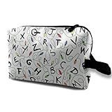 Makeup Bag Stranger Things Portable Cosmetic Bags with Zipper Toiletry Wallet Hangbag Pen Organizer Case