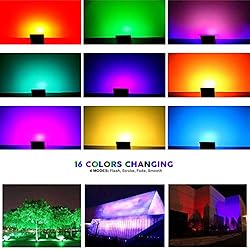 GLW 20W RGB LED Flood Lights Color Changing
