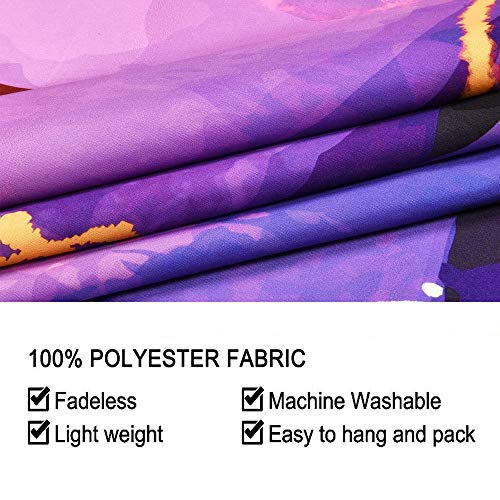 Tapestry Wall Hanging, Ocean Wave Sunset Tapestry Nature Landscape Wall Blanket Home Decorations for Living Room Bedroom Apartment Dorm Decor