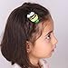 LCLHB 12 Pack Mini Animal Assorted Ribbon Hair Bow for Little Girls Toddler Kids