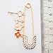Maikun Butterfly Scarf Clip Faux-Pearl Diamante Pin Brooch Gift for Valentine's Day