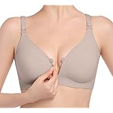 Nursing Bras for Breastfeeding, Pumping Bras Hands Free, Maternity Bras, Pregnancy Bras, Soft Bras with Extender