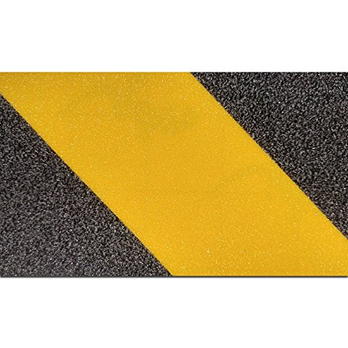 Gator Grip : RE3864 Premium Grade High Traction Non Slip 60 Grit Indoor Outdoor Anti-Slip Tape, 2 Inch x 15 Foot, Black/Yellow