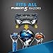 Gillette Fusion5 Proshield Chill Razor Blades for Men, 4 Count, Mens Fusion Razors/Blades
