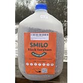 Organic Black Sorghum Grain (6 lbs), Gluten Free Grain, Grown in USA, Great For Oatmeal, Stir-Fry, Pilaf, Flour-grinding, Salad Garnishing