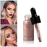 SMYTShop Face Glow Liquid Highlighter Waterproof Contour Make Up Glitter Brighten Shimmer Highlighters Makeup 12 Colors Available (12 Colors:A)