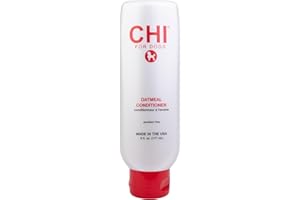 CHI for Dogs Oatmeal Conditioner - Best Moisturizing Formula for Dry Skin - Dog Conditioner with Soothing Ingredients - Paraben and Sulfate Free - pH Balanced - Made in USA, 6 Fl Oz