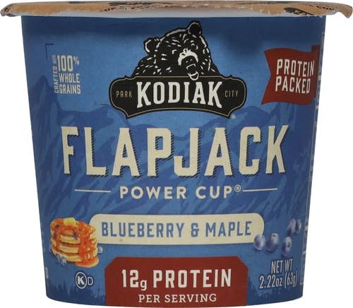 KODIAK CAKES UNLEASHED FLAPJACK ON THE GO BAKING MIX, BLUEBERRY AND MAPLE, 2.18 OUNCE