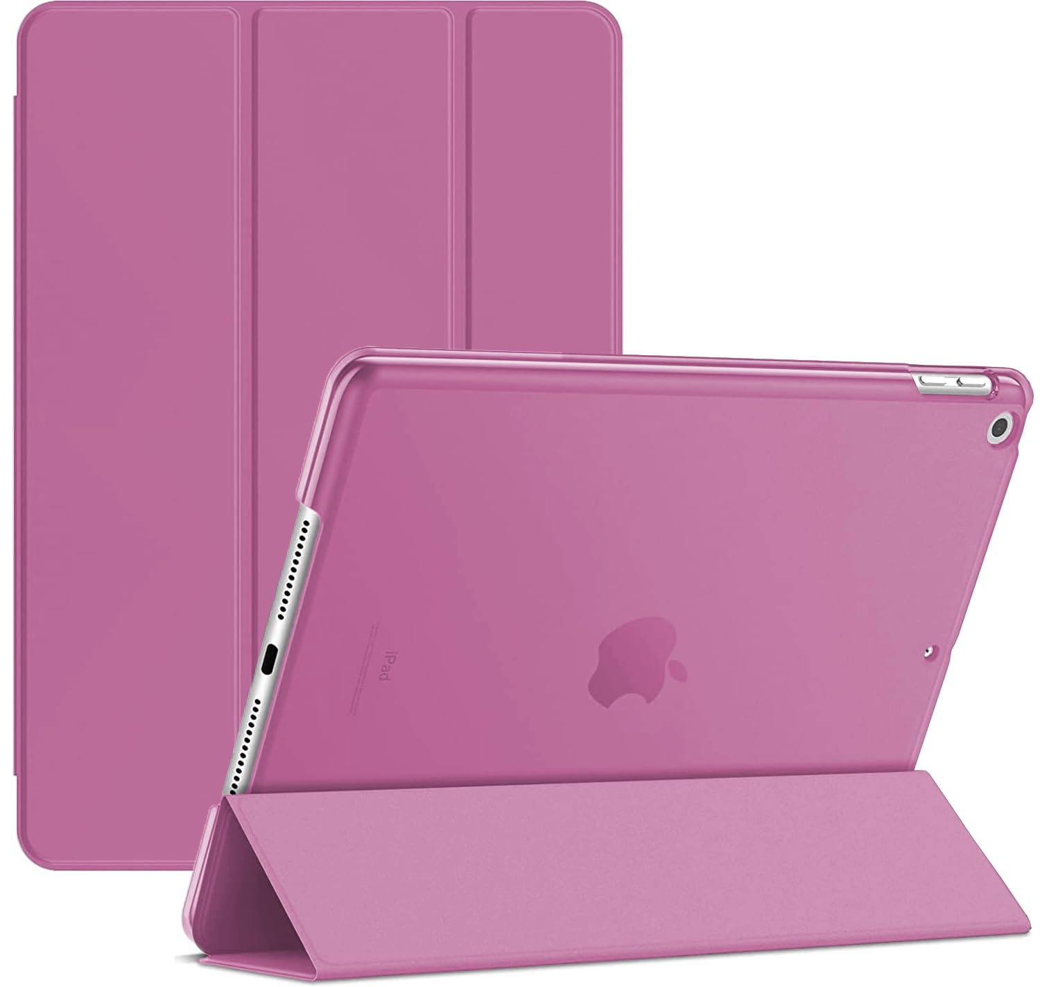 For Apple iPad Mini 1/2/3 Smart Case with Automatic Magnetic Wake/Sleep (Pink)