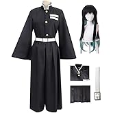 Okazaki Tokitou Muichirou Cosplay Costume Uniform Kimono Suit Full Set Halloween Outfit with Wig