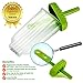 Popsicle Molds Set - BPA Free - 6 Ice Pop Makers + 1 Silicon Mold + Silicone Funnel + Cleaning Brush + Recipes E-book - by Lebice ...