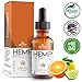Organic Hemp Oil for Pain-Relief - 250MG, Citrus Flavored, Helps Reduce Stress & Anxiety, Blended with Organic Hemp Seed Oil for Optimal Absorption, Lab Tested, Rich in Omega 3, 6 & 9, 1oz