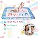 pipigo Water Doodle Mat 38.5 X 29.5 Inches Extra Large Kid Magic Aqua Drawing mat Painting Board with 3 Pens 1 Magic Brush Educational Toys Gifts for Boys Girls Toddlers 2 3 4 5 6 7 + Year Old