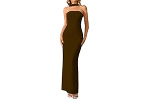 HTZMO Women Elegant Summer Bodycon Maxi Dress Halter Neck Formal Wedding Guest Cocktail Party Long Dresses