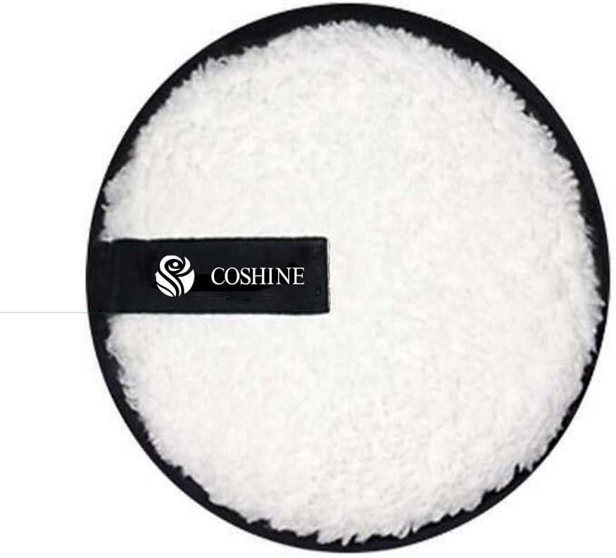 COSHINE Makeup Removal Cookie Puff, Face Eraser Removing Cleaning Puff