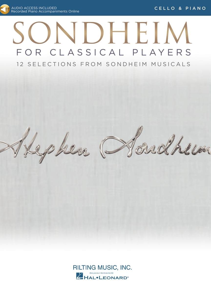 Sondheim For Classical Players Cello and Piano with Online Accompaniments