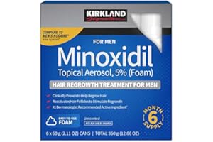 ARTIST UNKNOWN 6 Months - KIRKLAND Minoxidil Topical Aerosol 5% Foam - Hair Regrowth Treatment