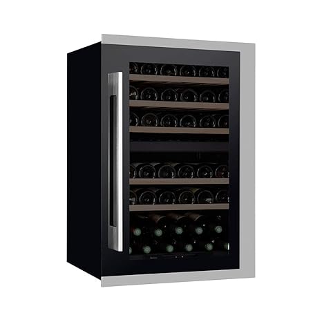 Pevino - Nevera de vino integrada (48 botellas), color negro ...
