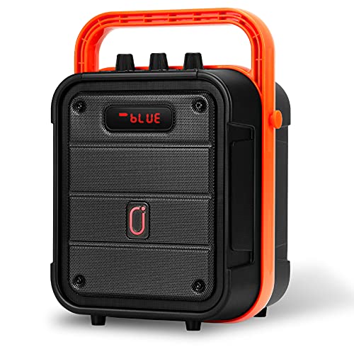 JYX Portable Bluetooth Speaker System with Adjustable Strap, Wireless Stereo Pairing with