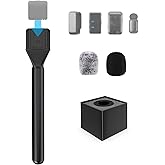 ZealSound Mic Handle for DJI Mic Mini/2/3, RODE Wireless GO 2/3, Hollyland Lark M1/C1, BOYA Mini & More, Wireless Lavalier Mi