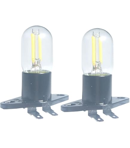 Lampadina Che Diventa Ventilatore Lampadina Forno Microonde 230V/250V 20W - Compatibile Con Haier, Galanz, Panasonic E Altri Frigoriferi RF Microwave