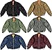 Army Universe MA-1 Air Force Military Bomber Flight Jacket (Sage Green, Size Medium - Chest 37