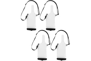 Yrhrol 4Pcs Universal Two Way Radio Waterproof Case Bag Portable Walkie Talkie Rainproof Pouch with Adjustable Strap Compatible for Motorola Kenwood Midland UV-3R UV-5R PX-888 Walkie Talkie Radio