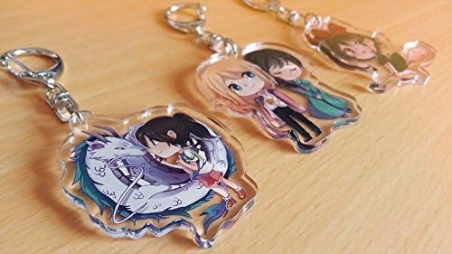 Studio Ghibli 【 Clear Acrylic Keychain 】 (Chihiro & Haku (Spirited Away))