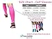 BeVisible Sports Calf Compression Sleeve - Leg Compression Socks For Men and Women | Calf Sleeves for Shin Splints Running Cycling Travel Nursing Maternity Varicose Veins Calf Pain Relief & Recovery