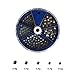 205pcs Round Split Shot Sinker Removable Fishing Weight Sinkers 5 Sizes Weights Total 3.35oz