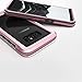 ZIZO ION Series for Samsung Galaxy Note 8 Case Military Grade Drop Tested with Tempered Glass Screen Protector Rose Gold Clear