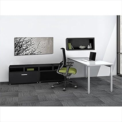 Amazon Com Mayline E5k11 E5 Typicals Desk Wall Mount Hutch Open