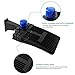 AntLux 150W LED Parking Lot Lights Shoebox Pole Light, 18600lm 5000K, 450W HID/HPS Replacement, Outdoor Commercial Area Street Security Lighting Fixture, IP66 Waterproof, Arm Mount, Photocell Included